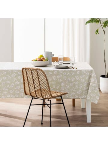 Douceur d’Intérieur Rechteckige Tischdecke NAYA, mit Druck in Beige, (B) 145 x (H) 0,2 x (L) 240 cm