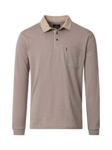 CASAMODA Polo-Shirt in Hellbraun