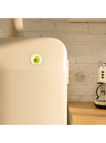 Mr. & Mrs. Panda magnet Avocado Pfeifen ohne Spruch in Gelb Pastell