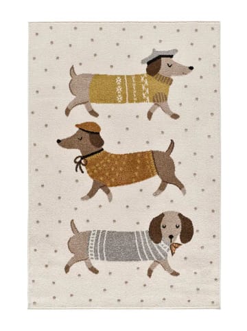 Atticgo Kinderteppich BEATS in weiß