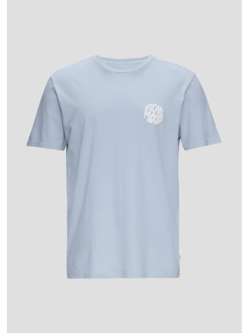 QS T-Shirt in 53D0_himmelblau
