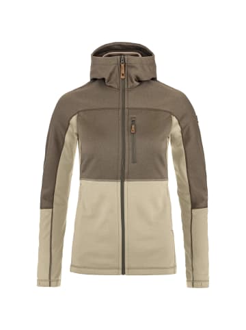 FJÄLLRÄVEN Fleecejacke in beige