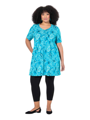 Ulla Popken Longshirt in tiefes aqua