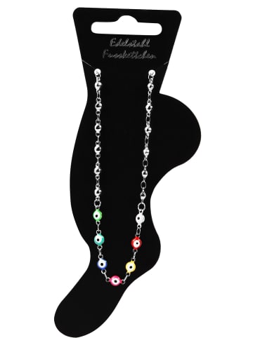 Adeliás Damen Anhänger aus Edelstahl mit Perle in silber