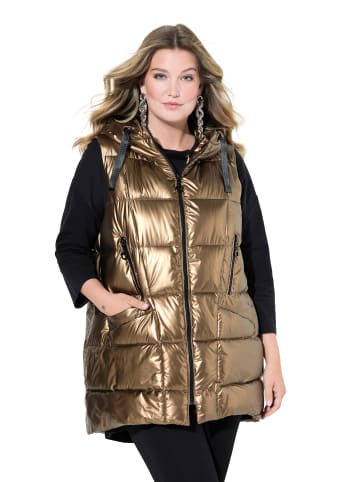 MIAMODA Weste in caramel