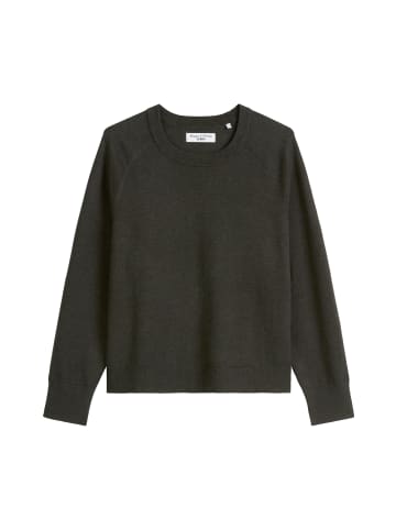 Marc O'Polo DENIM Strickpullover regular in Dark Green Melange