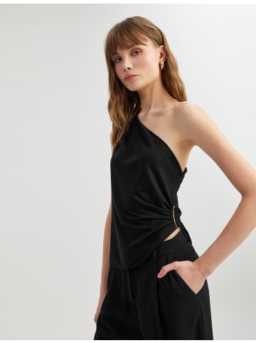 KOTON BLUSE SS in Schwarz