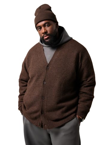 STHUGE Strickjacke in erdbraun