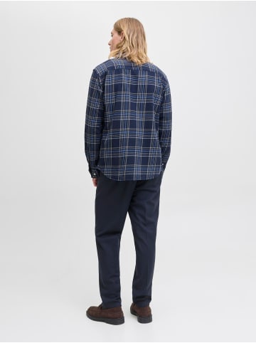 Jack & Jones Flanellhemd in Dark Navy