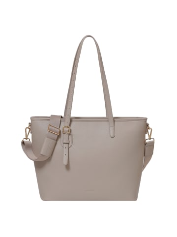 Seidenfelt Heby Shopper Tasche 43 cm in smooth taupe