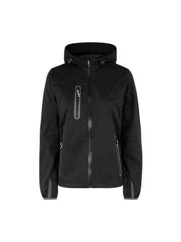 IDENTITY Soft Shell-Jacke basic in Schwarz