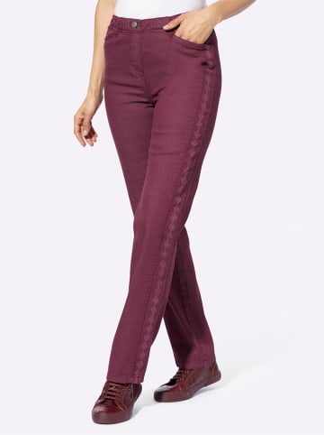 WITT WEIDEN Jeans in bordeaux