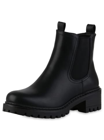 VAN HILL Klassische Stiefeletten Kristin in Schwarz