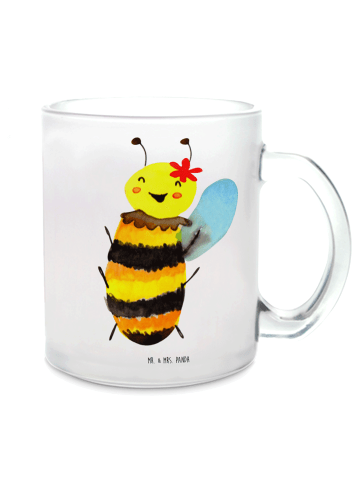 Mr. & Mrs. Panda Tasse Biene Happy ohne Spruch in Transparent