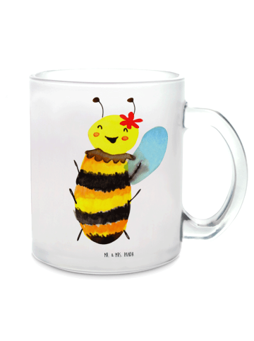 Mr. & Mrs. Panda Teetasse Biene Happy ohne Spruch in Transparent