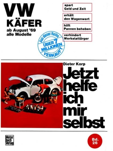 Motorbuch Verlag VW Käfer 1200/1300/1500/1302/S/1303/S alle Modelle ab August '69