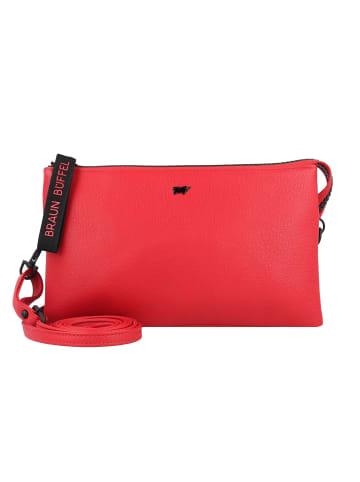 Braun Büffel Capri Umhängetasche Leder 21 cm in rot