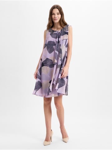 BETTY & CO Kleid in lila schwarz - 0001