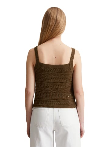 Marc O'Polo DENIM Stricktop regular in Melted Chocolate
