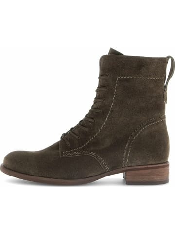 Gabor Schnür-Stiefeletten für Damen in olive