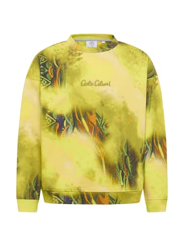 Carlo Colucci Sweatshirt Diop in Gelb