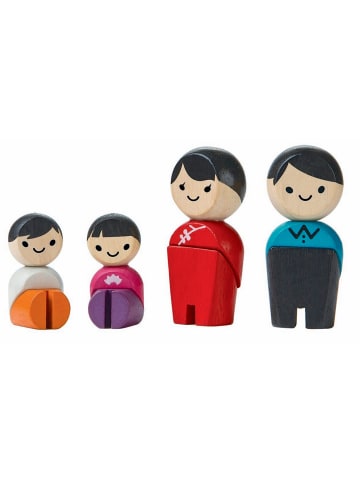 Plan Toys Spielfiguren Familie ,Asien ab 3 Jahre