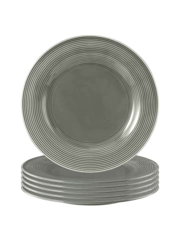 Seltmann Weiden 6er Set Speiseteller Beat Color Glaze ø 27,7 cm in Perlblau