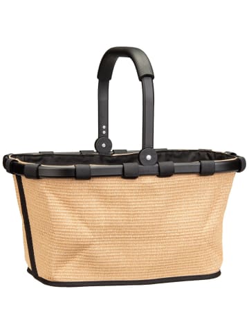 Reisenthel Einkaufstasche carrybag frame in Raffia Black