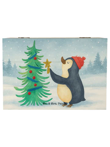 Mr. & Mrs. Panda Aufbewahrungsbox Pinguin Weihnachtsbaum Design ... in Weiß