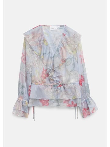 comma Bluse in 50A0_hellblau