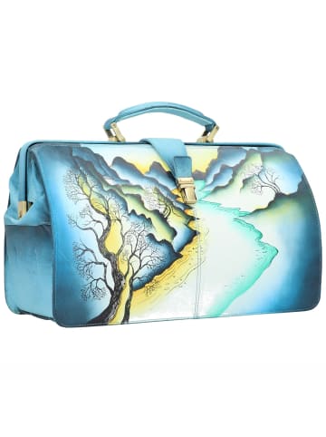 Greenland Nature Art+Craft Doktorkoffer Leder 37 cm handbemalt