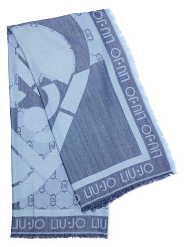Liu Jo Schal in blau indigo - 0002