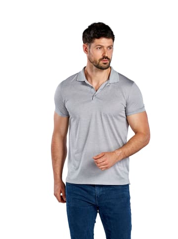 erima Herren Funktionspolo in grau melange