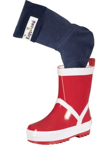 Playshoes Kinder Socken "Fleece-Stiefel-Socke" in Blau