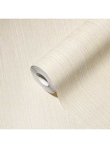 A.S. Création Tapete Vertical Motion in Cremeweiß