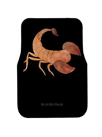 Mr. & Mrs. Panda Automatte Sternzeichen Skorpion Classic mit Spruch in Schwarz