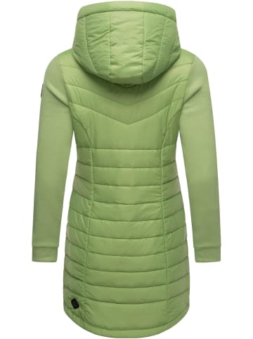 ragwear Steppmantel Lucinda Long in Light Green24