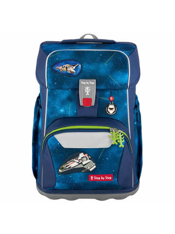 Step by Step Giant - Schulranzen Set 5tlg. (Black Cat Chiko) in Starship Galactus