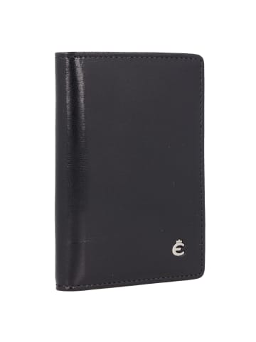 Esquire Toscana Visitenkartenetui Leder 7.5 cm in schwarz