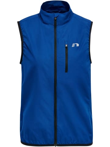 Newline Reißverschluss Vest Reflektierend Logo Women's Core Damen in TRUE BLUE