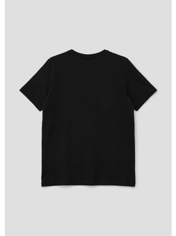 s.Oliver T-Shirt kurzarm in Schwarz