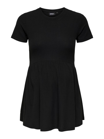 ONLY Top mit Schößchen in Black