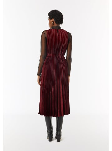 comma Kleid in 3871_bordeaux