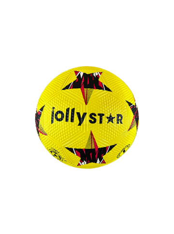 COFI 1453 JollyStar Mini Fußball Größe 1 Ø 127 mm 130g Trainingsball für in Gelb