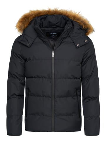 behype Winterjacke BHBROWNS in schwarz