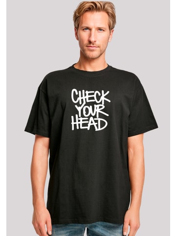 F4NT4STIC Heavy Oversize T-Shirt The Beastie Boys Check Your Head in schwarz