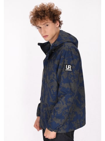 Schmuddelwedda Herren Anorak in Dunkelgrau Marine Camouflage