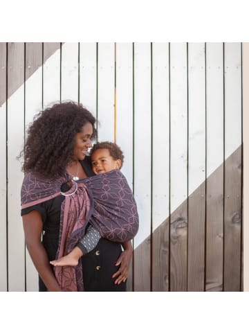 Hoppediz Babytragetuch Ring-Sling in Malmö rose