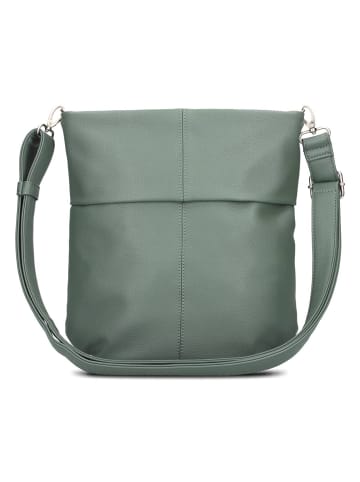 Zwei Mademoiselle.M Schultertasche 27 cm in eucalyptus