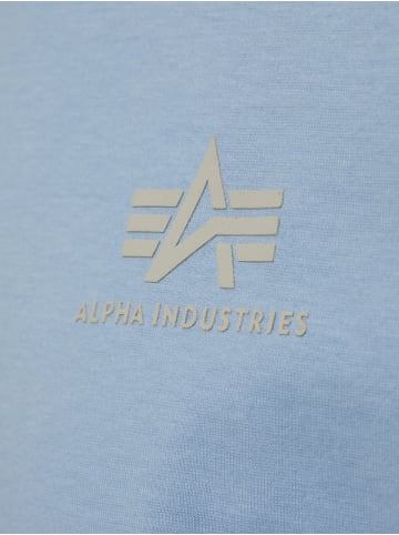 Alpha Industries T-Shirt in hellblau
